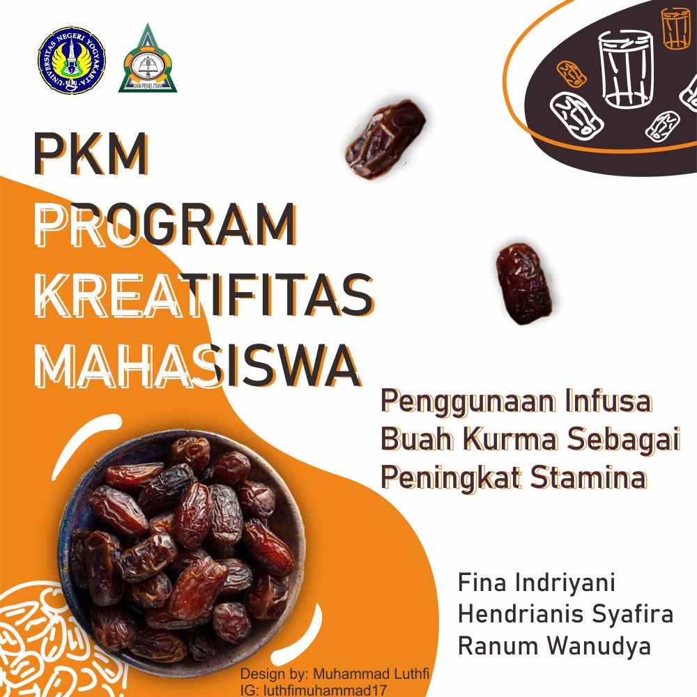 PKM Penggunaan Infusa Buah Kurma Sebagai Peningkat Stamina